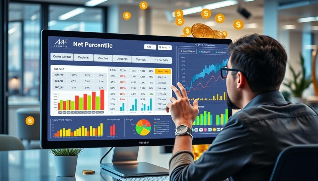 net worth percentile tool